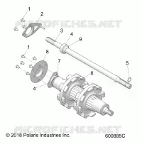 DRIVE TRAIN, JACKSHAFT AND ANTRIEBSWELLE