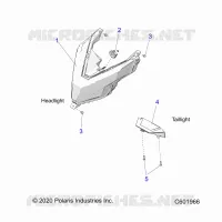 ELEKTRIC, HEADLIGHT AND TAILLIGHT
