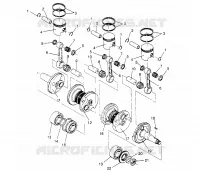 KOLBEN   KURBELWELLE RXL 0966768 (4932033203C008)