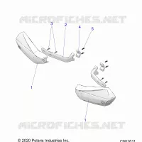STEERING, HAND GUARDS