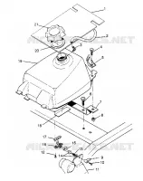 TANK ASSEMBLY 6x6 400L W948740 (4926802680A012)