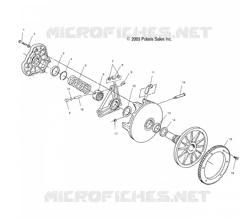 Antriebskupplung (ELECTRIC START)