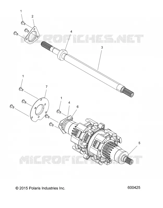 DRIVE TRAIN, JACKSHAFT AND ANTRIEBSWELLE
