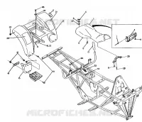 HINTER CAB ASSEMBLY 250 6x6 / W928727 (4922842284002A)
