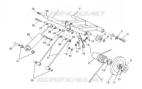 HINTER Drehmomentarm 440 XCR 0951660 (4929112911B013)