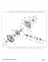 ANTRIEB, REAR GEARCASE INTERNALS
