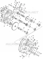 GETRIEBEGEHÄUSE ASSEMBLY Norwegian 350 4X4 (4922912291037A)