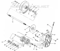 ANTRIEB ASSEMBLY SUPER SPORT E940743 (4927372737017A)