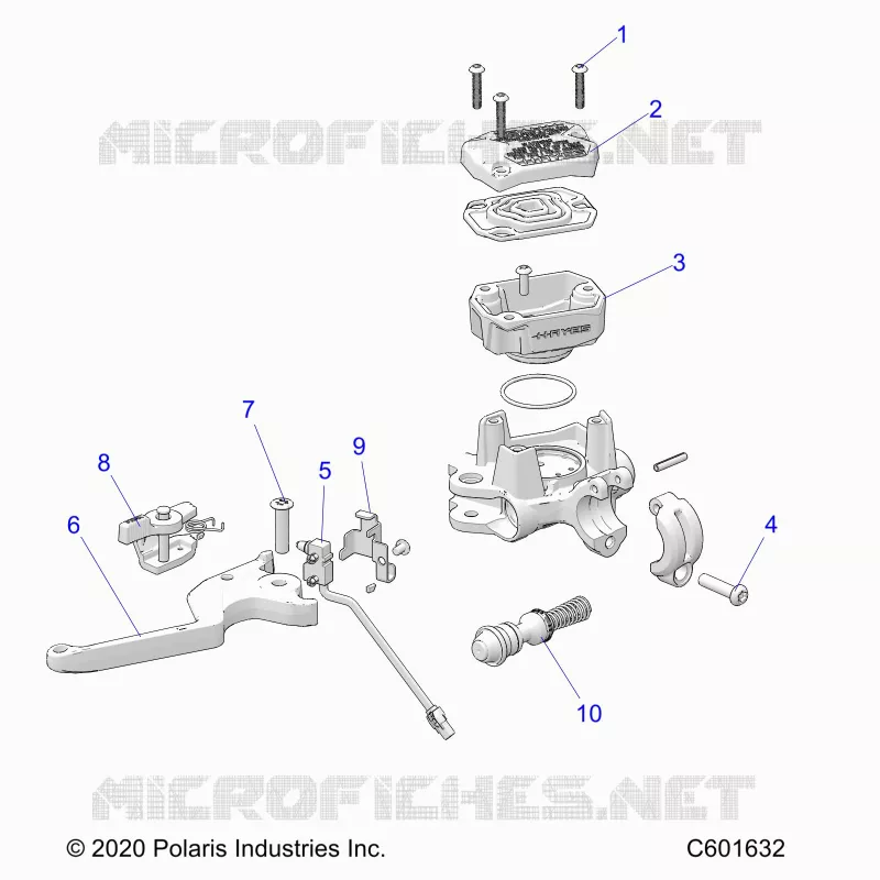 BRAKES, MASTER CYLINDER ASM.