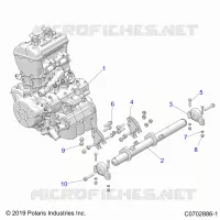 MOTOR, MOUNTING & LONG BLOCK
