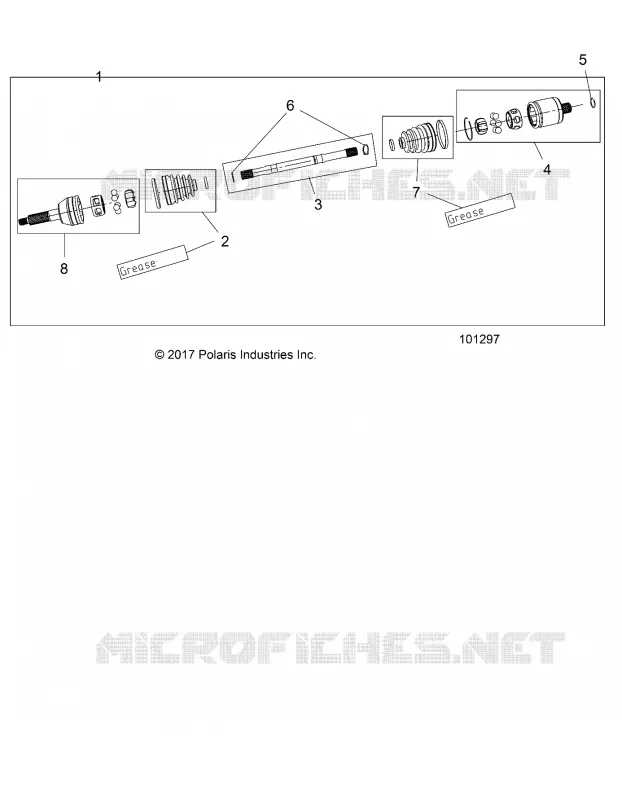 ANTRIEB, REAR HALF SHAFT
