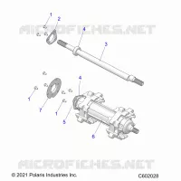 DRIVE TRAIN, JACKSHAFT AND ANTRIEBSWELLE