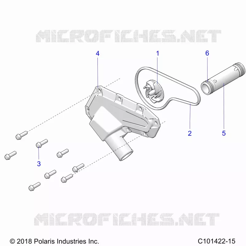 MOTOR, WATERPUMP IMPELLER AND COVER