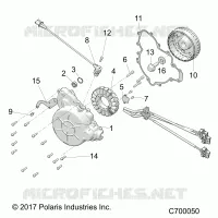 ENGINE, STATOR AND SCHWUNGRAD