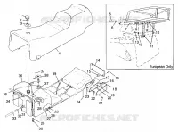 SITZ   GASBEHÄLTER XLT TOURING 0963357 and EUROPEAN XLT TOURING E963357 (4931923192A009)