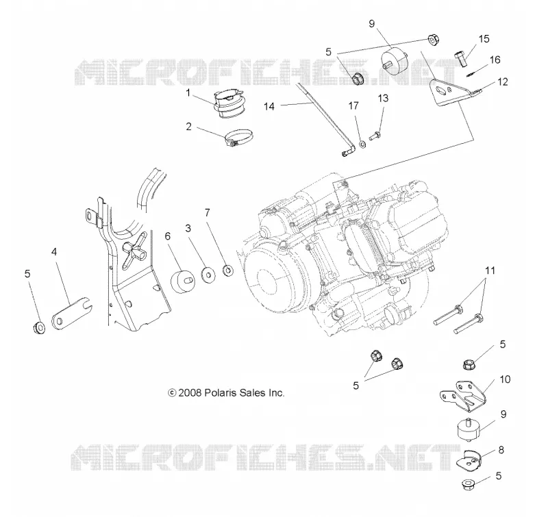 MOTOR, MOUNTING