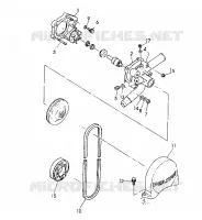 WASSERPUMPE ASSEMBLY RXL/RXL SKS (4921322132040A)