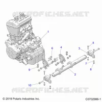 MOTOR, MOUNTING &amp; LONG BLOCK