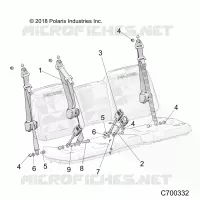 SITZ BELT AND MOUNTING