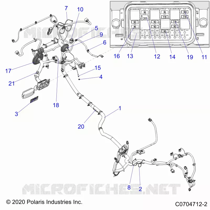 ELEKTRIC, WIRE HARNESS