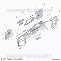 INSTRUMENTENTAFEL LOWER