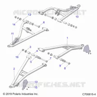 FRONT SUSPENSION CONTROL ARMS