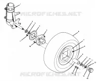 VORDERRAD ASSEMBLY   350 2X4 (4919821982017A)