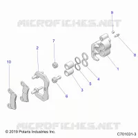 BRAKES, HINTERSATTELS