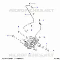 ANTRIEB, FRONT GEARCASE MOUNTING