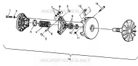 Antriebskupplung Magnum 2X4 W967544 (4936033603B011)