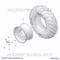 RADS, FRONT TIRE