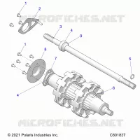 DRIVE TRAIN, JACKSHAFT AND ANTRIEBSWELLE