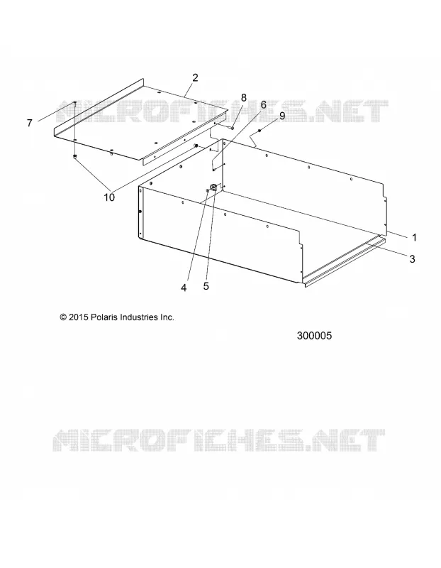BETT, RECESSED, OPEN