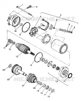 ANLASSER ASSEMBLY SL 650 B944058 (4926992699028A)