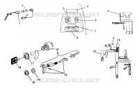 IGNITION   KABELSTRANG TRAIL TOURING 0972262 and EUROPEAN TRAIL TOURING (4938313831B002)
