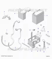 ELEKTRIC, BATTERY/BOX AND CABLES