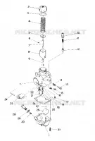 VERGASER SPORT AND SPORT GT DEALER MUST VERIFY JETTING   VERGASER ASSE (4915451545030A)