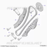 CAM CHAIN AND SPROCKET