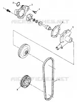 WASSERPUMPE 500 EFI 0973774 (4938423842C008)