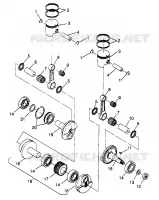 KOLBEN   KURBELWELLE TRAIL RMK 0970961 (4938333833C007)