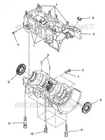CRANKCASE ASSEMBLY 440 / 0930760 AND 440 SKS / 0930560 (4922932293028A)