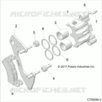 VORDERBREMSE CALIPER