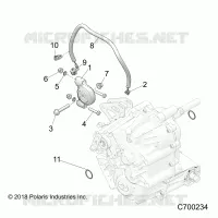 DRIVE TRAIN, MAIN GEARCASE MOUNTING