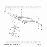 SUSPENSION, FRONT DREHMOMENTARM