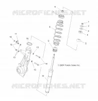 FRONT SUSPENSION STREBE
