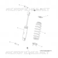 SUSPENSION, FRONT SHOCK