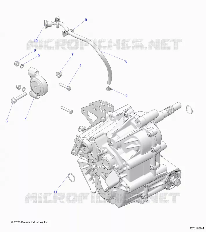 ANTRIEB, MAIN GEARCASE MOUNTING