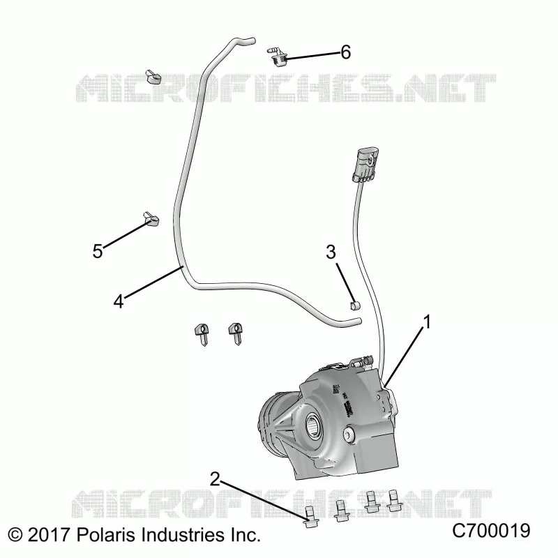 DRIVE TRAIN, FRONT GEARCASE MOUNTING