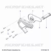 MOTOR, WATERPUMP IMPELLER AND COVER