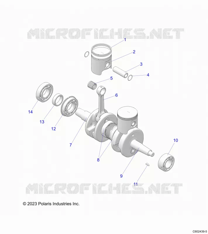 ENGINE, PISTON AND KURBELWELLE